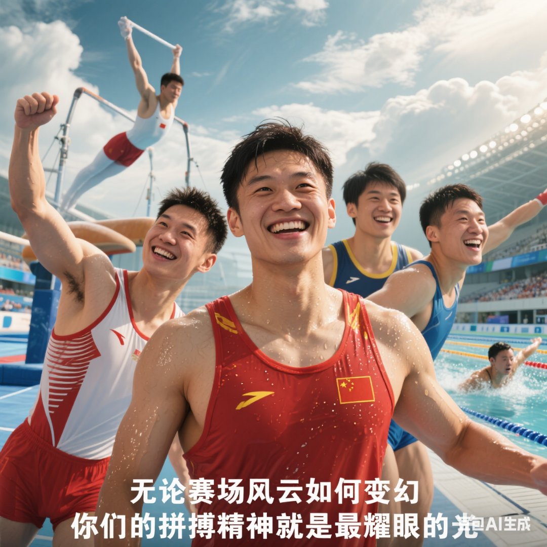 超越自我,中国队在比赛中获得成功 超越自我,中国队在比赛中获得成功